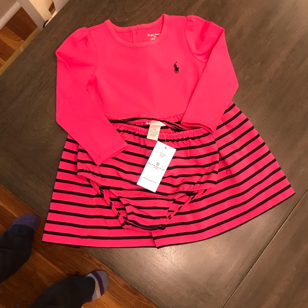 Ralph Lauren pink dress